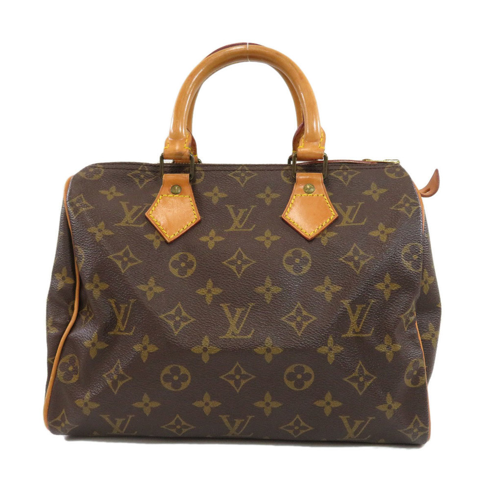 Louis Vuitton Speedy 25 Monogram Boston Bag Monogram Canvas